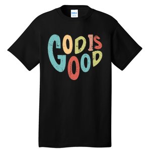 Bible Heart God Is Good Jesus Christian Prayer Preacher Tall T-Shirt