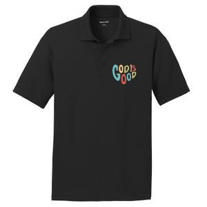 Bible Heart God Is Good Jesus Christian Prayer Preacher PosiCharge RacerMesh Polo