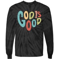 Bible Heart God Is Good Jesus Christian Prayer Preacher Tie-Dye Long Sleeve Shirt