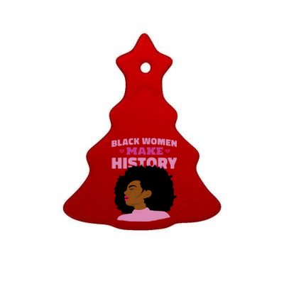 Black History Gift Ceramic Tree Ornament