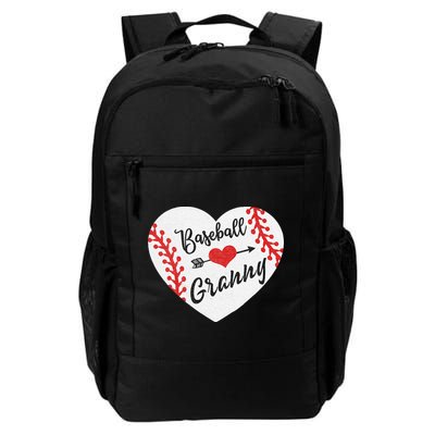 Baseball Heart Granny Grandma Mother's Day Gift Backpack
