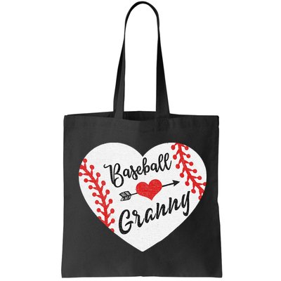 Baseball Heart Granny Grandma Mother's Day Gift Bag