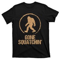 Bigfoot Hunter Gone Squatching Sasquatch T-Shirt