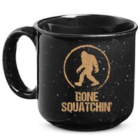 Bigfoot Hunter Gone Squatching Sasquatch 15oz Campfire Ceramic Mug
