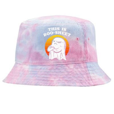 Boosheet Halloween Ghost Costume Retro Chic Tie-Dyed Bucket Hat