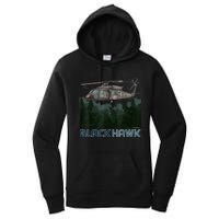 Black Hawk Helicopter Military Armed Forces Novelty Women's Pullover Hoodie