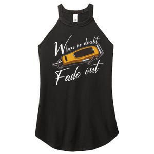 Barber Hairdresser Hairstylist Barbershop Barber Women's Perfect Tri Rocker Tank