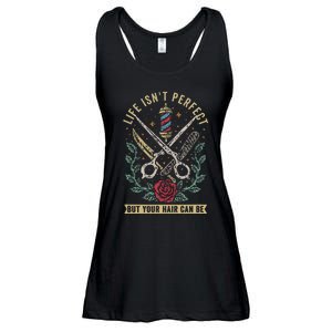 Barber Hairdresser Hairstylist Barbershop Barber Ladies Essential Flowy Tank