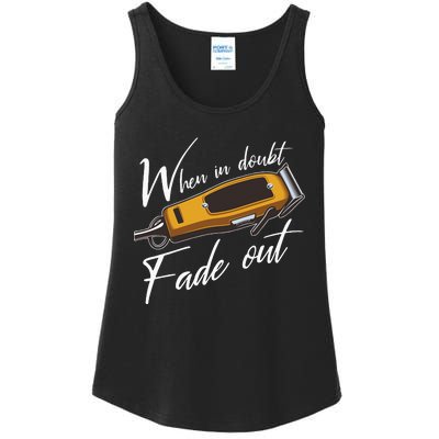 Barber Hairdresser Hairstylist Barbershop Barber Ladies Essential Tank