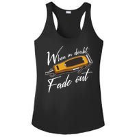 Barber Hairdresser Hairstylist Barbershop Barber Ladies PosiCharge Competitor Racerback Tank