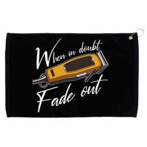 Barber Hairdresser Hairstylist Barbershop Barber Grommeted Golf Towel