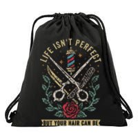 Barber Hairdresser Hairstylist Barbershop Barber Drawstring Bag