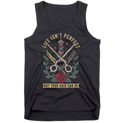 Barber Hairdresser Hairstylist Barbershop Barber Tank Top