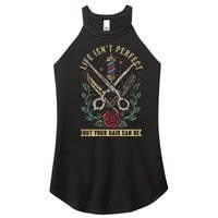 Barber Hairdresser Hairstylist Barbershop Barber Women's Perfect Tri Rocker Tank