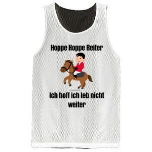 Basedment Hoppe Hoppe Reiter Ich Hoff Ich Leb Nicht Weiter Mesh Reversible Basketball Jersey Tank