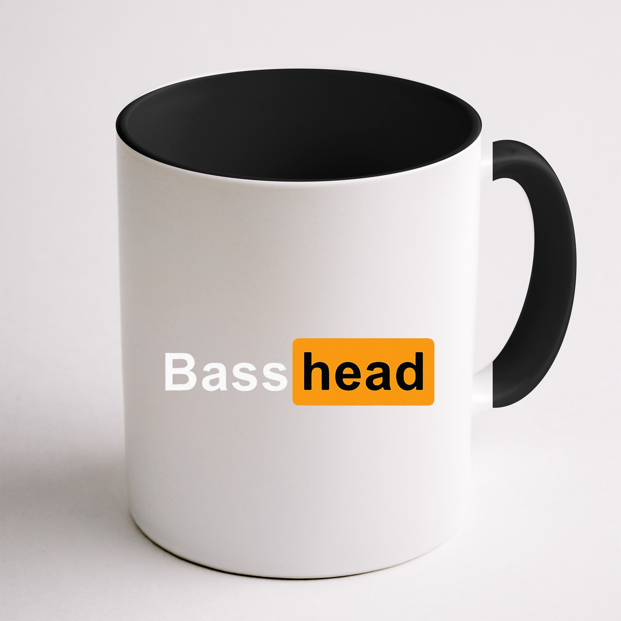Bass Head Headbanger Edm Rave Festival Costume Dance Music Mug
