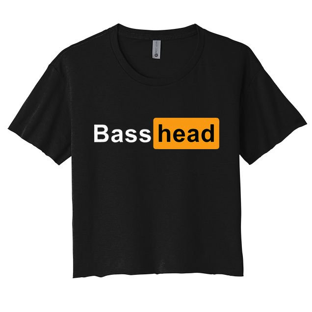 Bass Head Headbanger Edm Rave Festival Costume Dance Music Crop Top