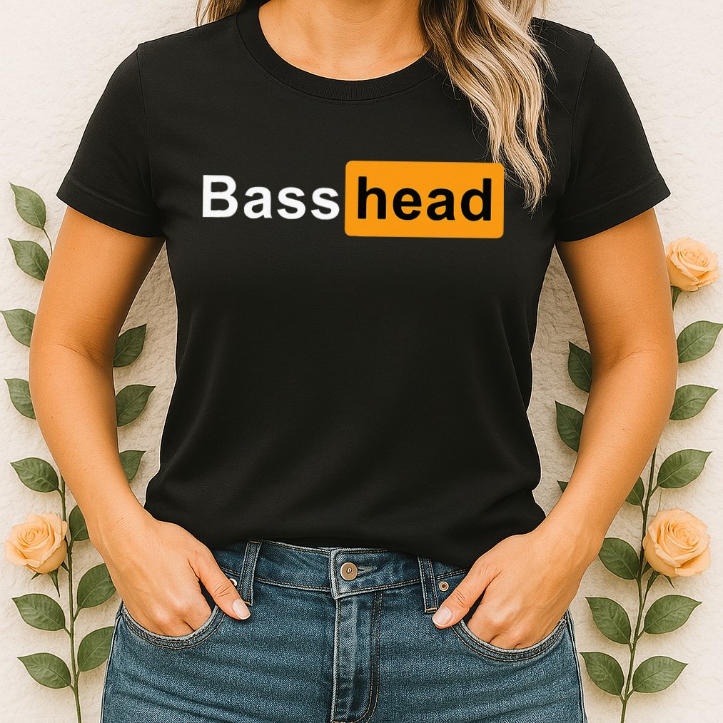 Bass Head Headbanger Edm Rave Festival Costume Dance Music Womens T-Shirt