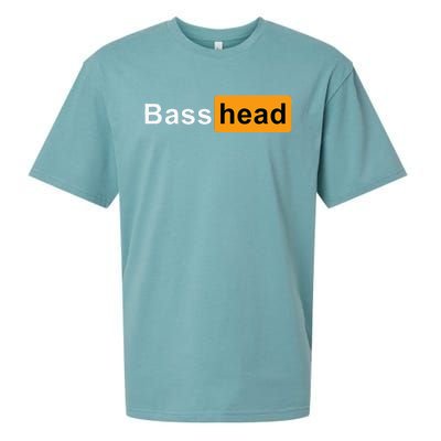 Bass Head Headbanger Edm Rave Festival Costume Dance Music Sueded Cloud Jersey T-Shirt