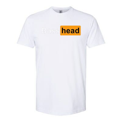 Bass Head Headbanger Edm Rave Festival Costume Dance Music Softstyle CVC T-Shirt