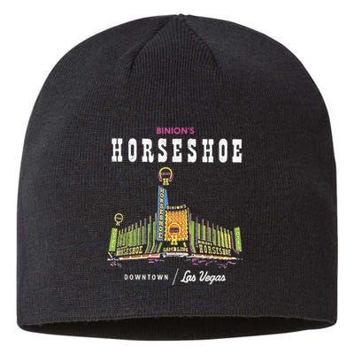 Binion's Horseshoe Hotel Casino Vintage Retro Las Vegas Sustainable Beanie