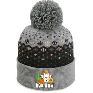 Boo Haw Halloween Country The Baniff Cuffed Pom Beanie