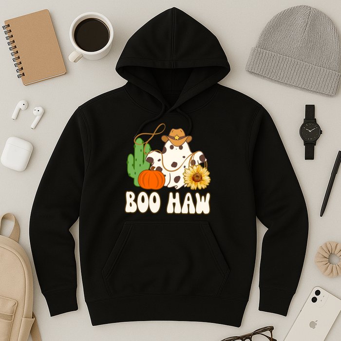 Boo Haw Halloween Country Hoodie