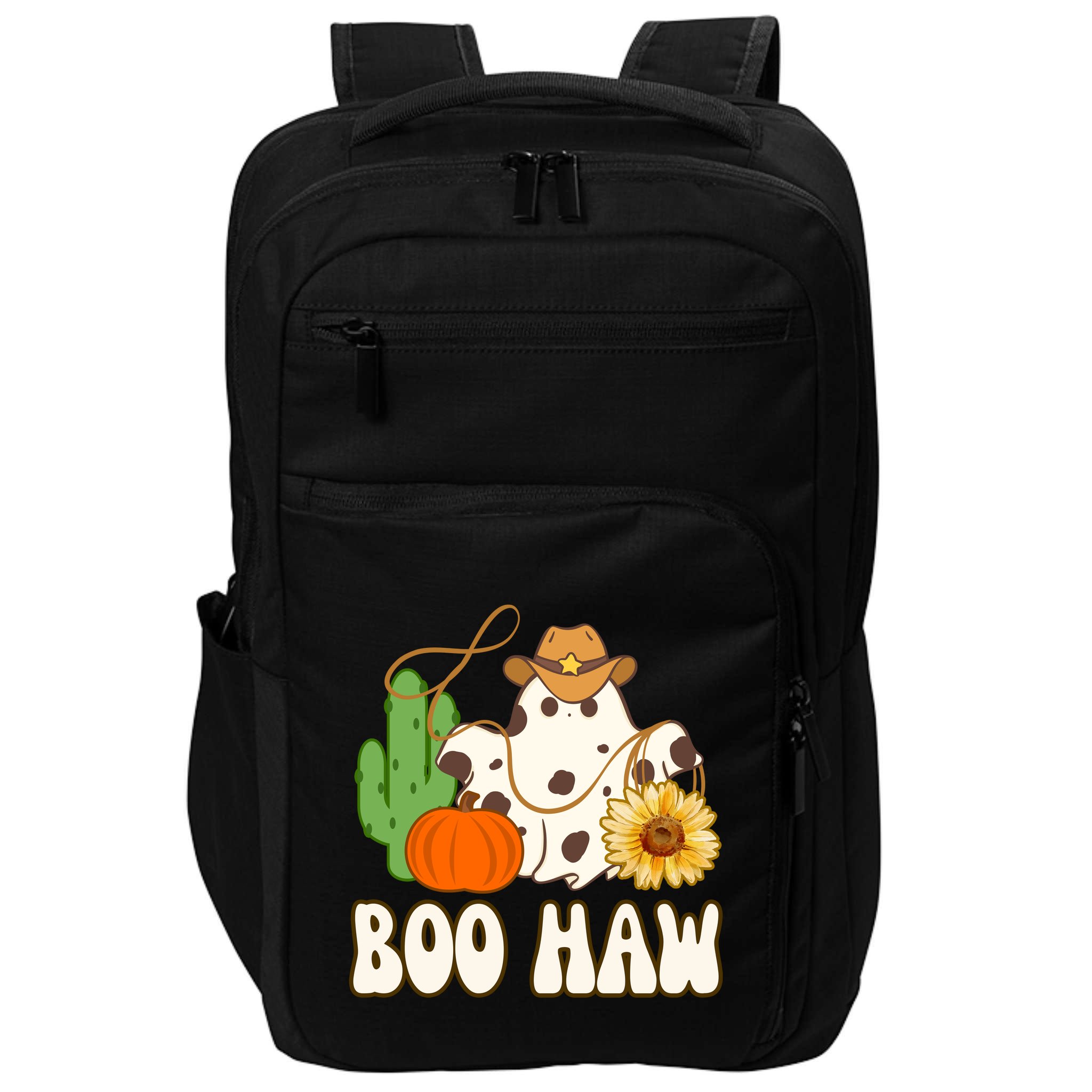 Boo Haw Halloween Country Impact Tech Backpack