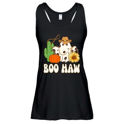 Boo Haw Halloween Country Ladies Essential Flowy Tank