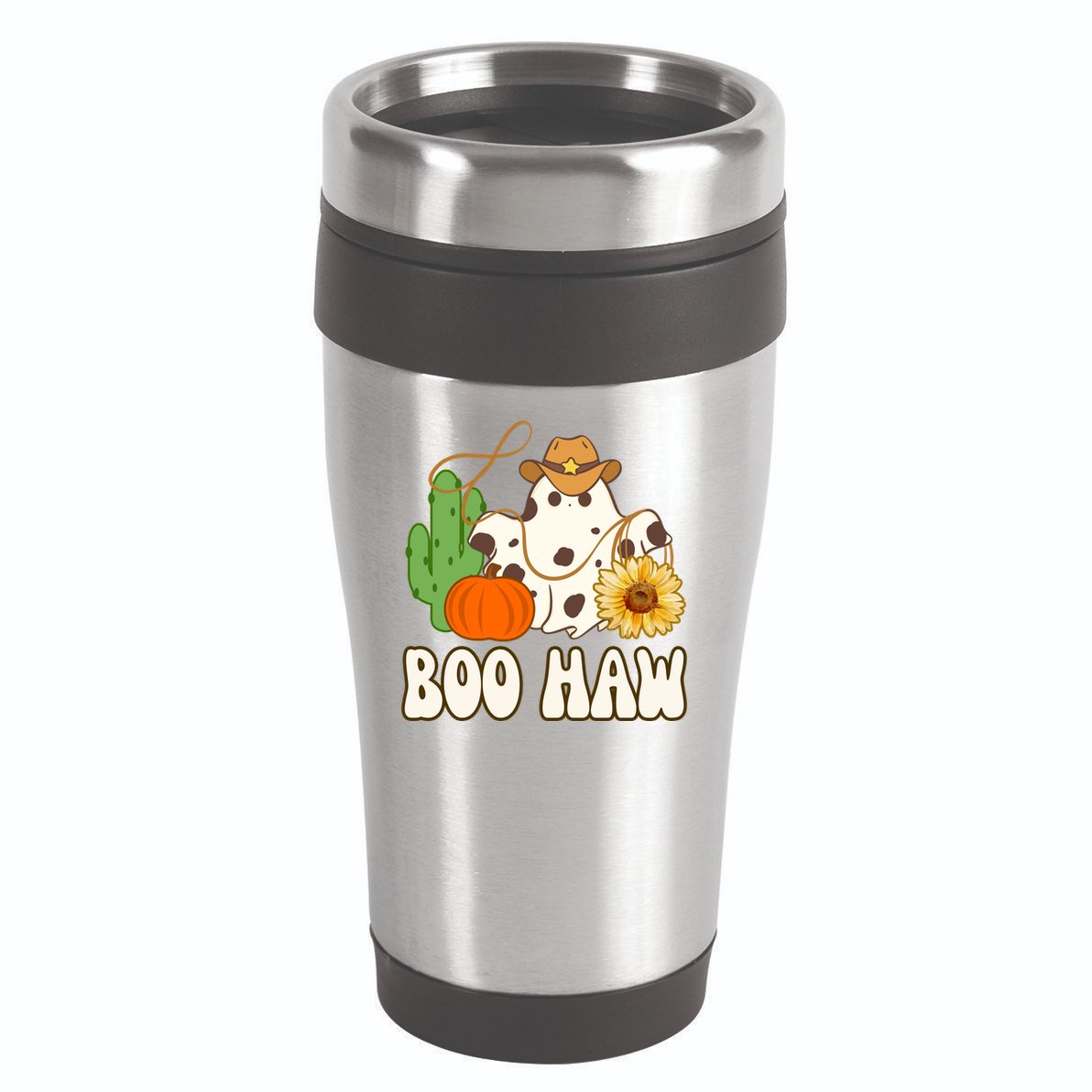 Boo Haw Halloween Country 16oz Travel Tumbler