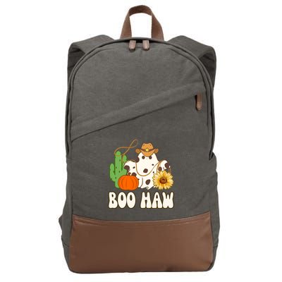 Boo Haw Halloween Country Cotton Canvas Backpack