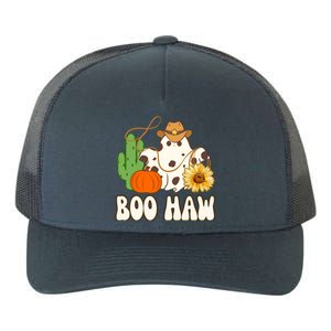 Boo Haw Halloween Country Yupoong Adult 5-Panel Trucker Hat