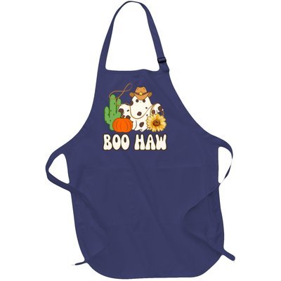 Boo Haw Halloween Country Full-Length Apron With Pockets