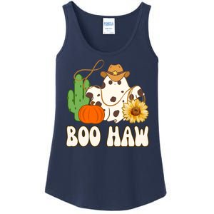 Boo Haw Halloween Country Ladies Essential Tank