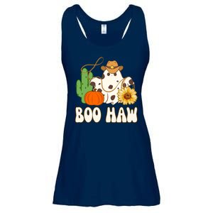 Boo Haw Halloween Country Ladies Essential Flowy Tank