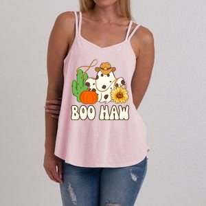 Boo Haw Halloween Country Women's Strappy Tank