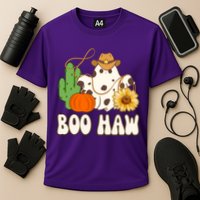 Boo Haw Halloween Country Cooling Performance Crew T-Shirt