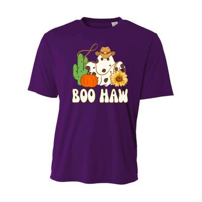 Boo Haw Halloween Country Youth Performance Sprint T-Shirt