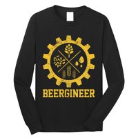 Beergineer Homebrew Home Brewing Craft Beer Brewer Gift  Long Sleeve Shirt