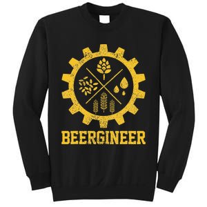 Beergineer Homebrew Home Brewing Craft Beer Brewer Gift  Sweatshirt