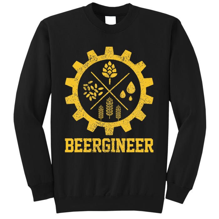 Beergineer Homebrew Home Brewing Craft Beer Brewer Gift  Sweatshirt