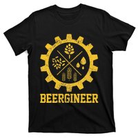 Beergineer Homebrew Home Brewing Craft Beer Brewer Gift  T-Shirt