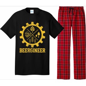 Beergineer Homebrew Home Brewing Craft Beer Brewer Gift  Pajama Set