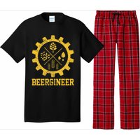 Beergineer Homebrew Home Brewing Craft Beer Brewer Gift  Pajama Set