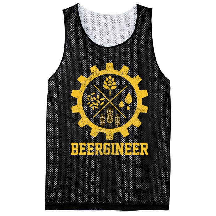 Beergineer Homebrew Home Brewing Craft Beer Brewer Gift  Mesh Reversible Basketball Jersey Tank