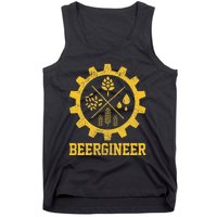 Beergineer Homebrew Home Brewing Craft Beer Brewer Gift  Tank Top