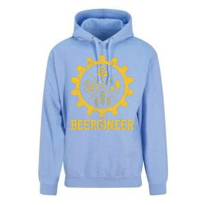 Beergineer Homebrew Home Brewing Craft Beer Brewer Gift  Unisex Surf Hoodie