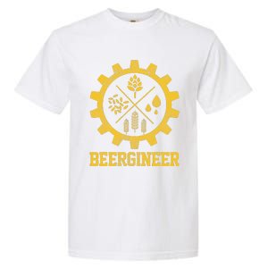 Beergineer Homebrew Home Brewing Craft Beer Brewer Gift  Garment-Dyed Heavyweight T-Shirt