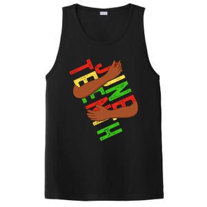 Black Hand Hug Juneteenth Independence Melanin Freedom Day Gift PosiCharge Competitor Tank