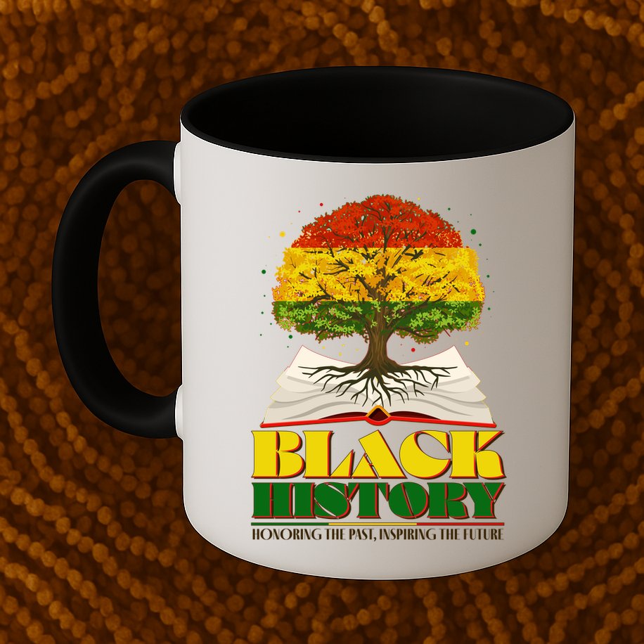 Black History Honoring The Past Inspiring The Future Black History Month Mug